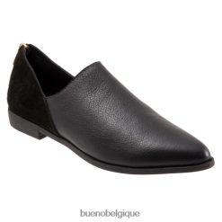 appartements Bueno Footwear beau noir femmes RLB848182