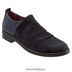 appartements Bueno Footwear passion nubuck marine femmes RLB848265
