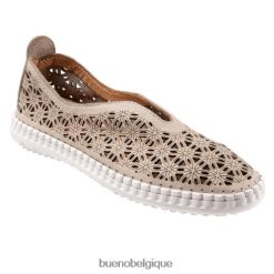 baskets Bueno Footwear Marguerite gris clair femmes RLB848398