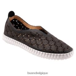 baskets Bueno Footwear Marguerite noir femmes RLB848397