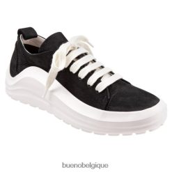 baskets Bueno Footwear rumeur nubuck noir femmes RLB848401