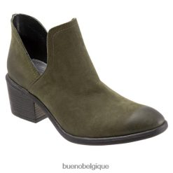 bottes Bueno Footwear Dylan nubuck vert armée femmes RLB84890