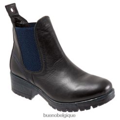 bottes Bueno Footwear Floride bleu noir femmes RLB84880