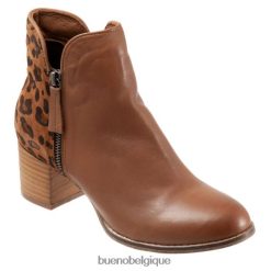 bottes Bueno Footwear jenna léopard de noix femmes RLB8487