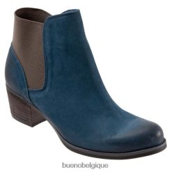 bottes Bueno Footwear kéri nubuck bleu femmes RLB84876