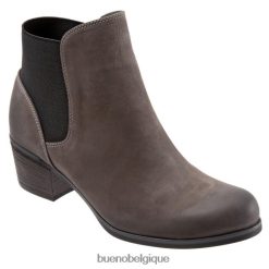 bottes Bueno Footwear kéri nubuck gris femmes RLB84875