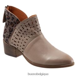 bottes Bueno Footwear loni léopard gris femmes RLB84821
