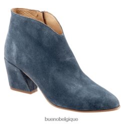 bottes Bueno Footwear sophie daim indigo femmes RLB84818
