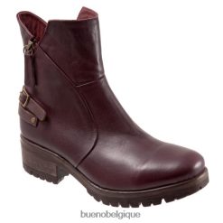 bottes Bueno Footwear tomber sur merlot femmes RLB84822
