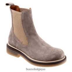 bottes Bueno Footwear wanda daim taupe femmes RLB84813