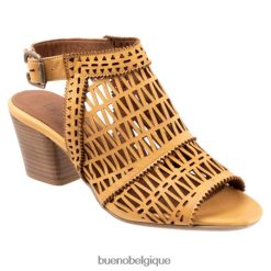 talons Bueno Footwear candice moutarde femmes RLB848319