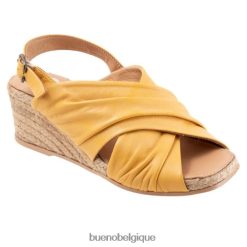 talons Bueno Footwear jasmin moutarde femmes RLB848273